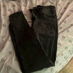 H & M dark grey jeggings size 4